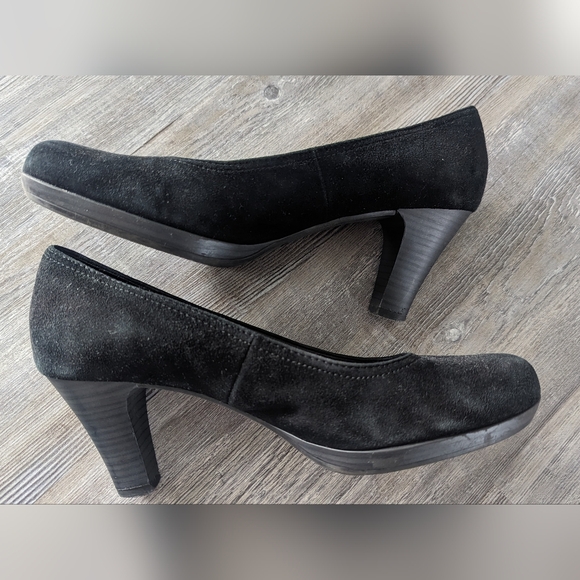 Tamaris black leather shoes - Picture 6 of 7